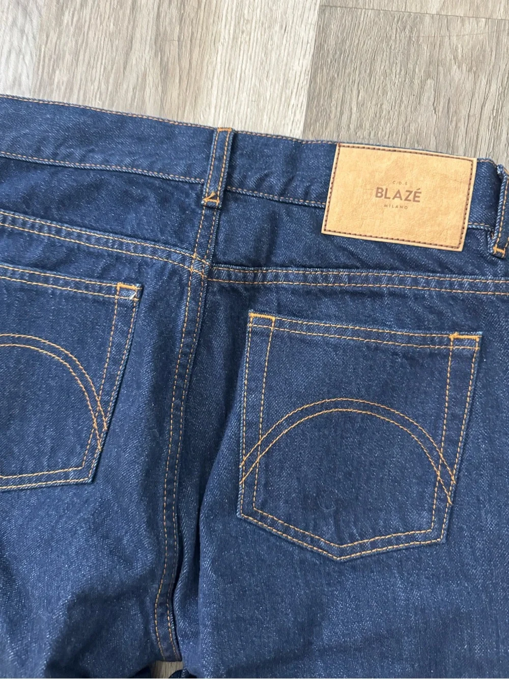 NWT Blazé Dark Nariida Night Paso High Rise Straight Jeans 0